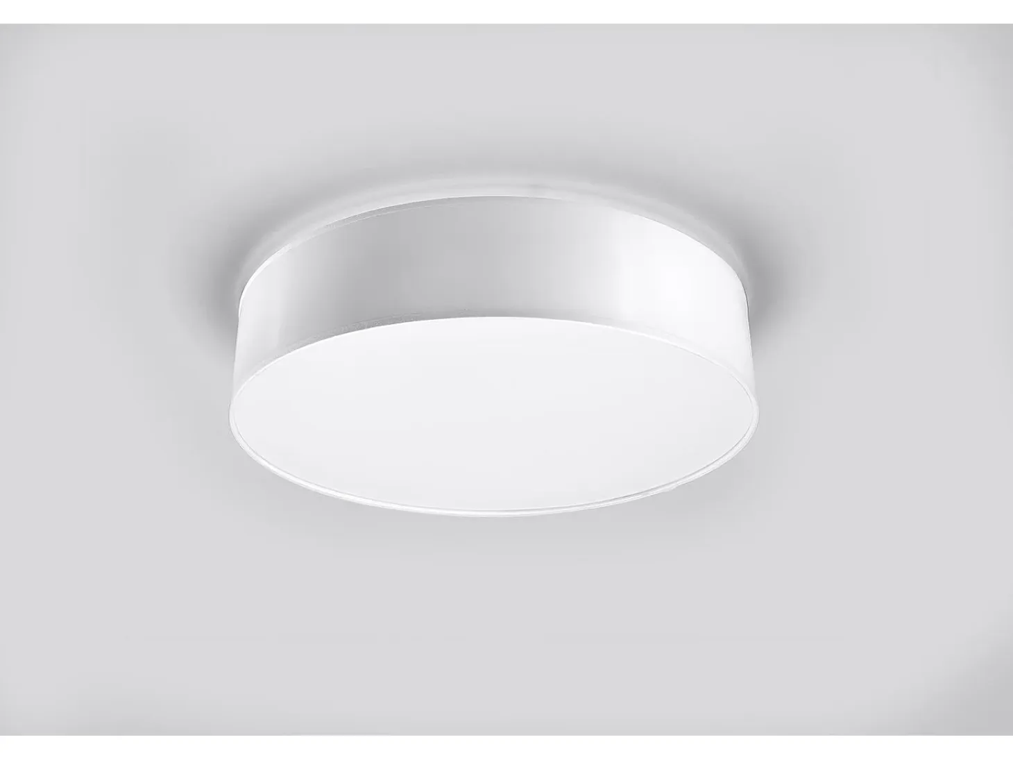Incasso Cilindrico Bianco 25cm E27 Plafón cilíndrico Blanco 25cm E27