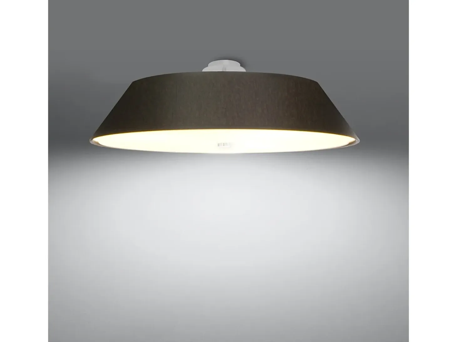 Incasso Cilindrico Nero 60cm E27 Plafón cilíndrico Negro 60cm E27