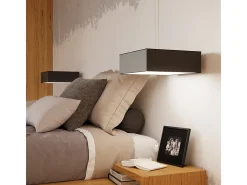 Incasso Nero 55cm E27 Lámpara de empotrar Negro 55cm E27