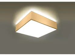 Incasso quadrato bianco 25cm E27 Lámpara de empotrar cuadrada Blanca 25cm E27