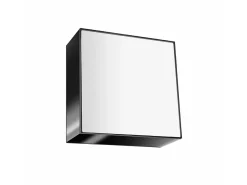 Incasso quadrato nero 25cm E27 Lámpara de empotrar cuadrada Negra 25cm E27