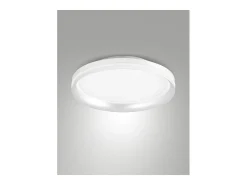 Isy - Fabas Luce Lámpara de techo LED de aluminio - LED integrado 52W IP20 Blanco