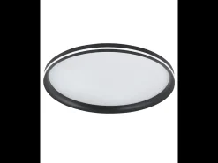 Isy - Fabas Luce Lámpara de techo LED de aluminio - LED integrado 42W IP20 Negro