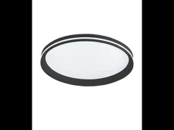 Isy - Fabas Luce Lámpara de techo LED de aluminio - LED integrado 42W IP20 Negro