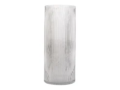 Jarrón Allure Straight Grande - Gris Oscuro