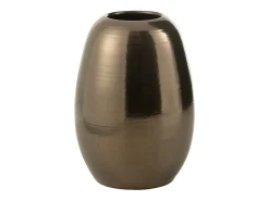 Jarrón de cerámica dorado 29*29*40 cm