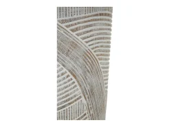 Jarrón de resina blanco 19x55 cm