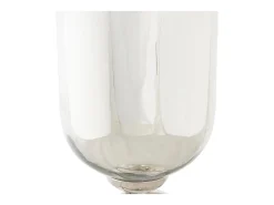 Jarrón DKD Home Decor Champán Cristal Aluminio (15 x 15 x 56 cm)