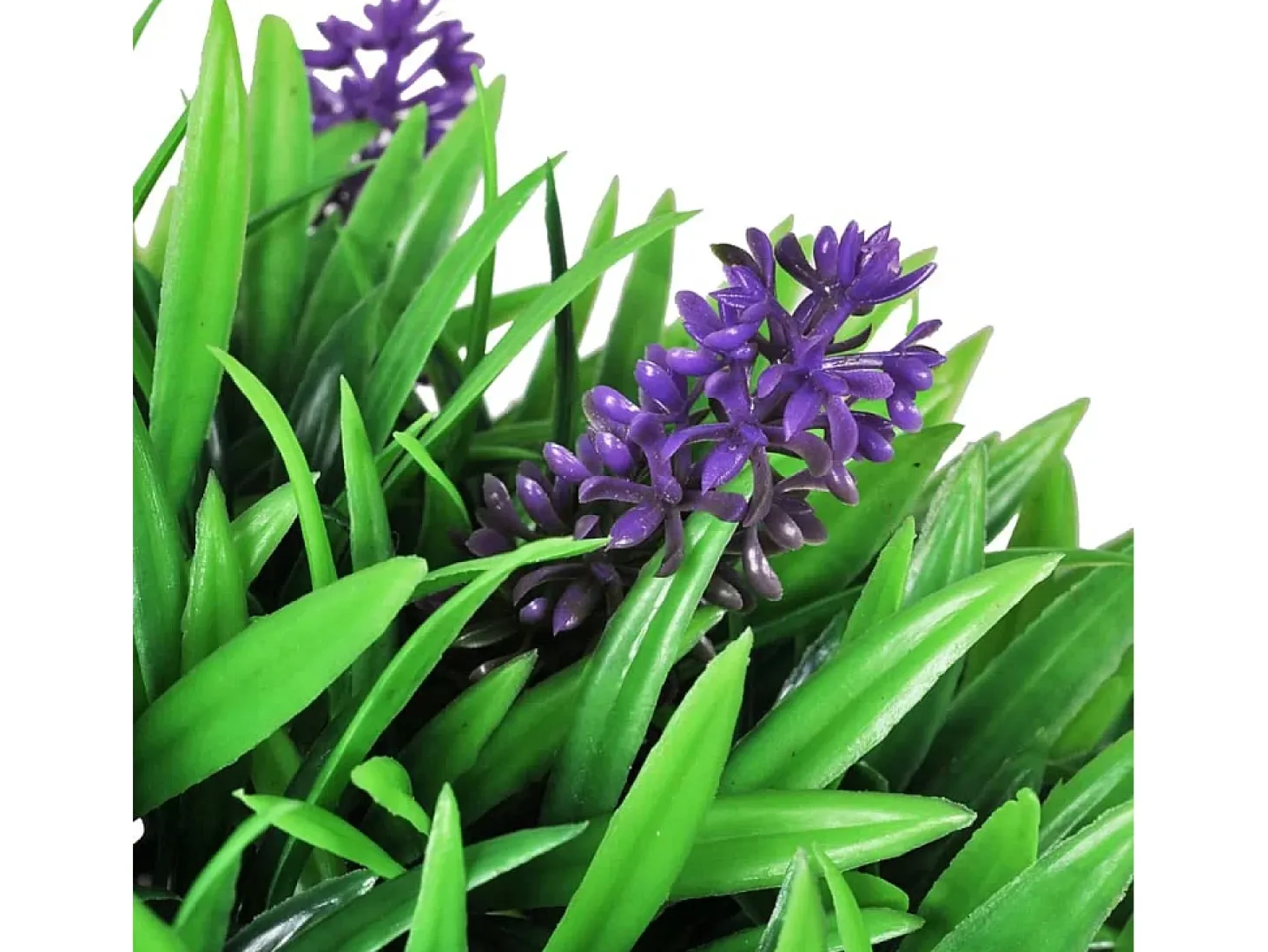 Juego de 2 bolas artificiales de boj con lavanda de 30 cm