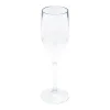 Juego de 6 Copas de Champán Transparentes 15cl Reutilizables - Circul R
