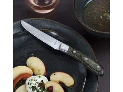 Juego de 4 cuchillos de carne Achille Bois de pakka de Amefa