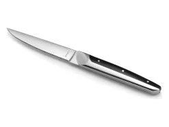 Juego de 4 cuchillos de carne Emperor Amefa - Estilo de alta gama, hoja dentada, mango bimaterial ABS y acero inoxidable