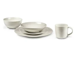 Juego de 6 Cuencos para el Desayuno Stone Ivoire 15 cm