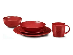 Juego de 6 Cuencos para el Desayuno Stone Rouge por Médard de Noblat