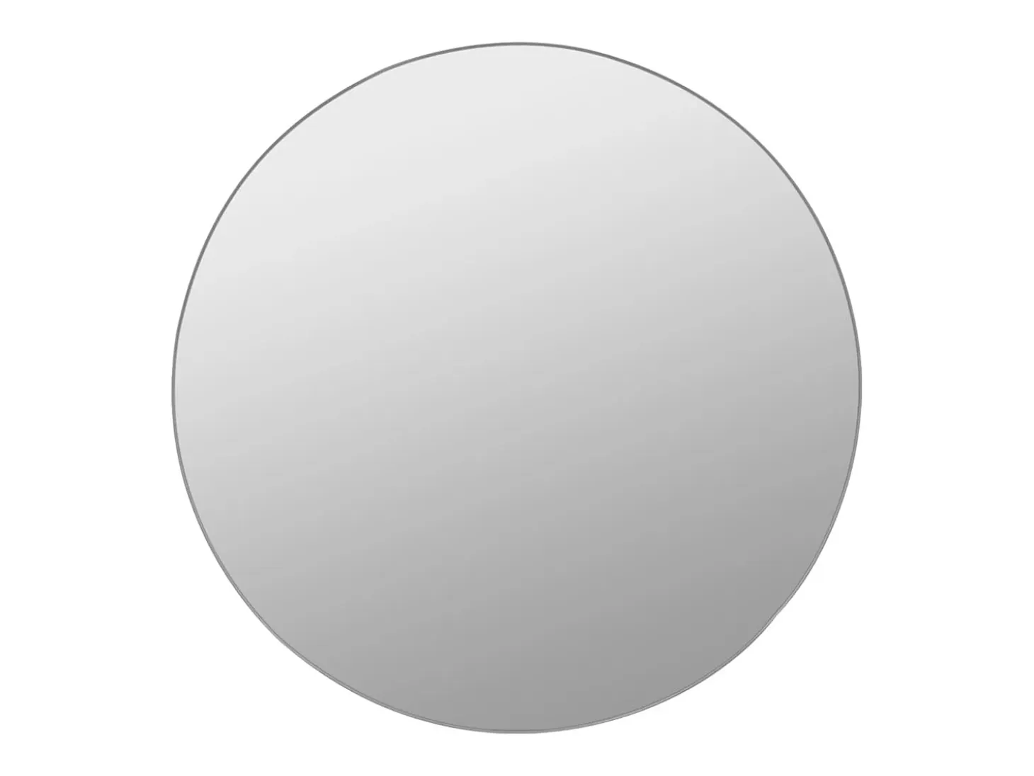 Juego de 7 espejos de pared de cristal redondos