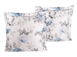 Juego de 2 fundas de almohada satén de algodón "Laterna"