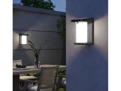 Juego de 2 luces de pared con sensor solar 100LM LUSTY