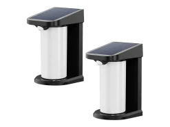 Juego de 2 luces de pared con sensor solar 100LM LUSTY