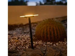 Juego de 2 luces solares con estaca H35CM UFO