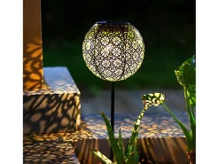Juego de 2 luces solares con estaca H45CM AGADIR