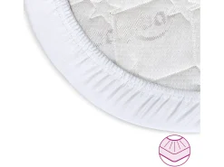 Juego de 2 sábanas bajeras para colchón Babybay Maxi Confort + Cododo