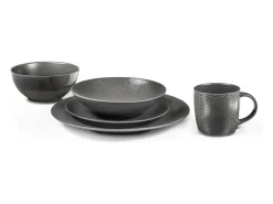 Juego de 6 Tazas de Café y Té Stone Gris 28 cl - Colección Médard de Noblat