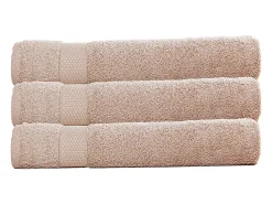 Juego de 3 toallas de baño 70x130 cm 500gr/m² 100% algodón