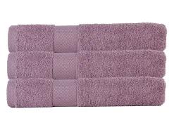 Juego de 3 toallas de baño 70x130 cm 500gr/m² 100% algodón