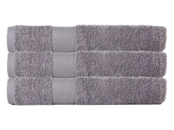 Juego de 3 toallas de baño 70x130 cm 500gr/m² 100% algodón
