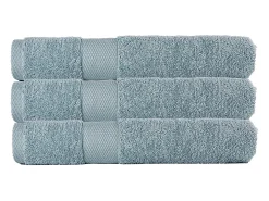 Juego de 3 toallas grandes de baño 100x150 cm 500 gr/m² 100% algodón
