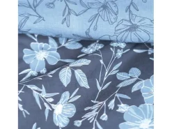 Juego de cama - 240 x 260 cm - algodón con estampado floral