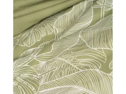 Juego de cama - 240 x 260 cm - algodón con estampado floral