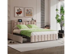 Juego de cama de 3 piezas, incluye 2 fundas de almohada (80 x 80 cm), una sábana bajera (140 x 200 cm) y una funda nórdica (140 x 210 cm), verde, poliéster.