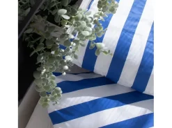 Juego de cama de rayas veraniegas - 240 x 220 cm - Matrimonial - Algodón estampado a rayas