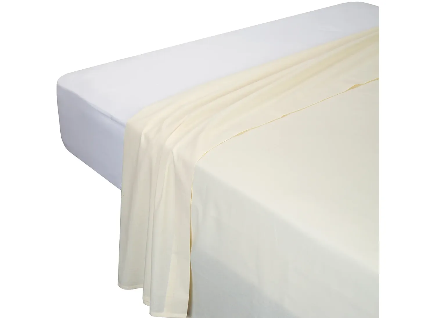 Juego de cama 90x190cm | PIKOLIN HOME | Algodón | 4 piezas | Natural