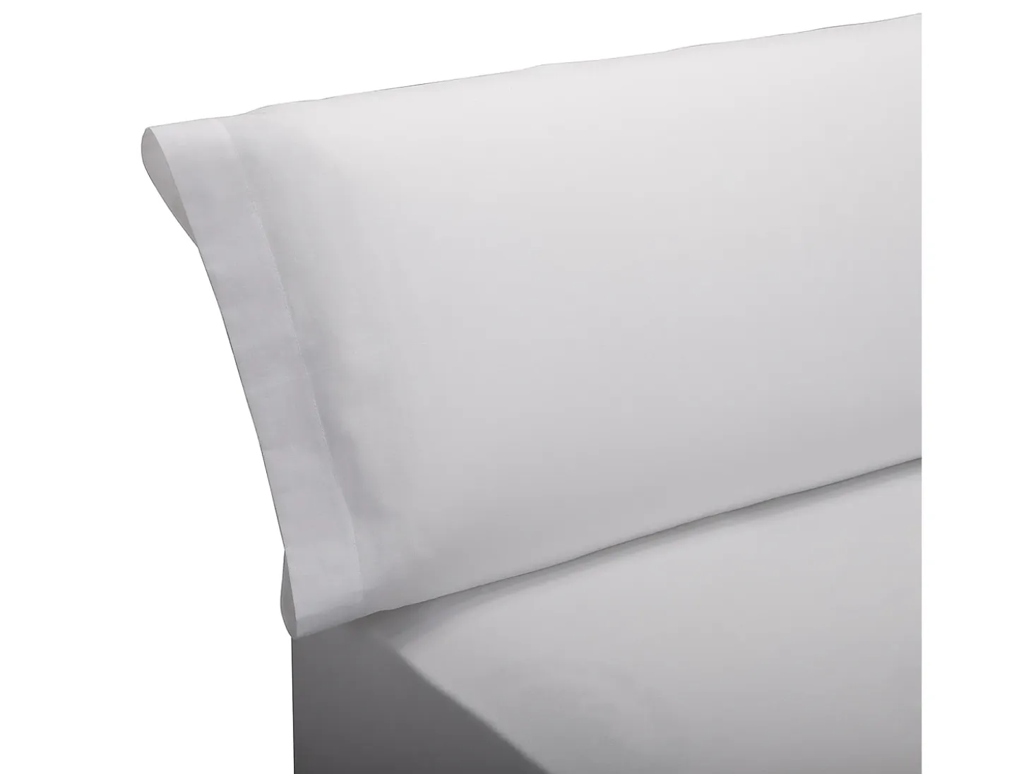 Juego de cama 105x190cm| PIKOLIN HOME| 100% Algodón| 4 piezas| Blanco