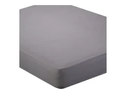 Juego de cama 180x190cm| PIKOLIN HOME| 100% Algodón| 4 piezas| Gris