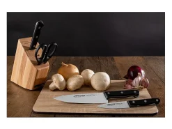 Juego de cocina Arcos de 3 piezas con cuchillos y tijeras negras - 285000