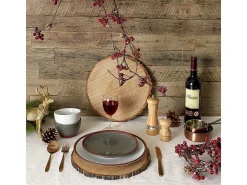 Juego de cocina de acero inoxidable de 16 piezas Table chic