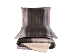 Juego de funda de edredón 240x220 cm+ 2 fundas de almohada 63x63cm de satén de algodón 