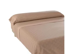 Juego de Sábanas Gea Beig / Blanco - Nalui
