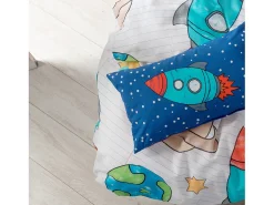 Juego nórdico 2 piezas 155x220 cm (Cama 80/90) Space rocket