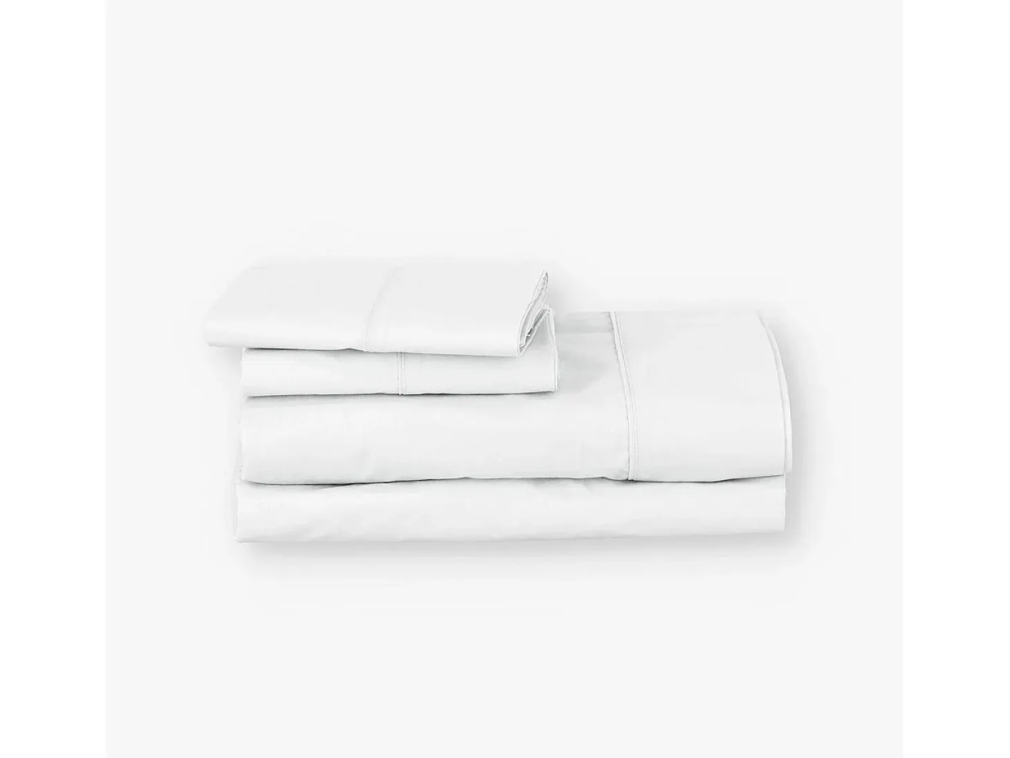 Juego sábanas ecológicas Blanco algodón 100% orgánico 160x190/200 cm
