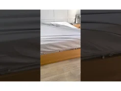Juego sábanas ecológicas Blanco algodón 100% orgánico 135x190/200 cm