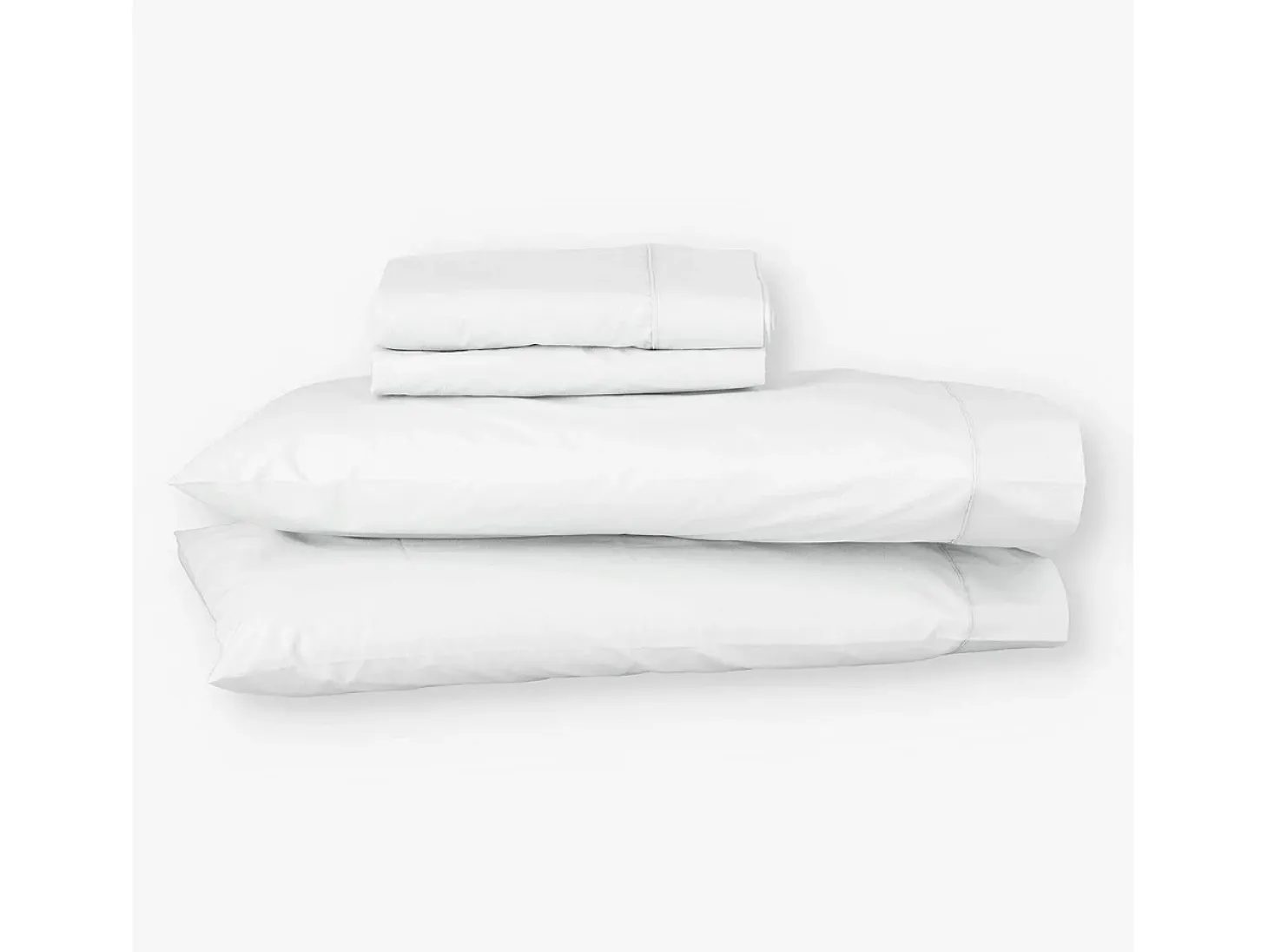 Juego sábanas ecológicas Blanco algodón 100% orgánico 200x190/200 cm