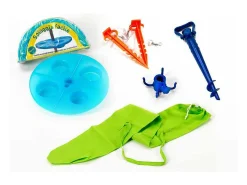 Kit accesorios playa punta sombrilla funda mesa Spiaggia Facile