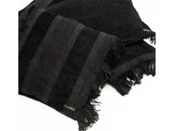 La Funda De Cojín Oh My Gee - Terciopelo Negro - 30x50
