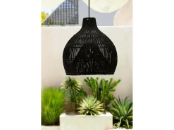 La Lámpara Colgante Lobster Trap - Negro