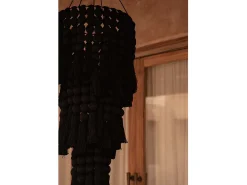 La Lámpara De Techo Nomad De Algodón - Negra - XL