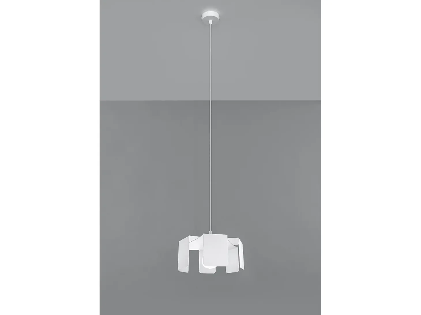 Lampada a Sospensione Moderna Bianca E27 Lámpara Colgante Moderna Blanca E27